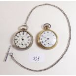 Two pocket watches by Smiths & Kelton