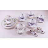 Various teaware, Royal Albert shoes etc.