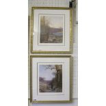John Trickett - pair of limited edition shooting prints 'Winter Shoot One and Two', signed in pencil