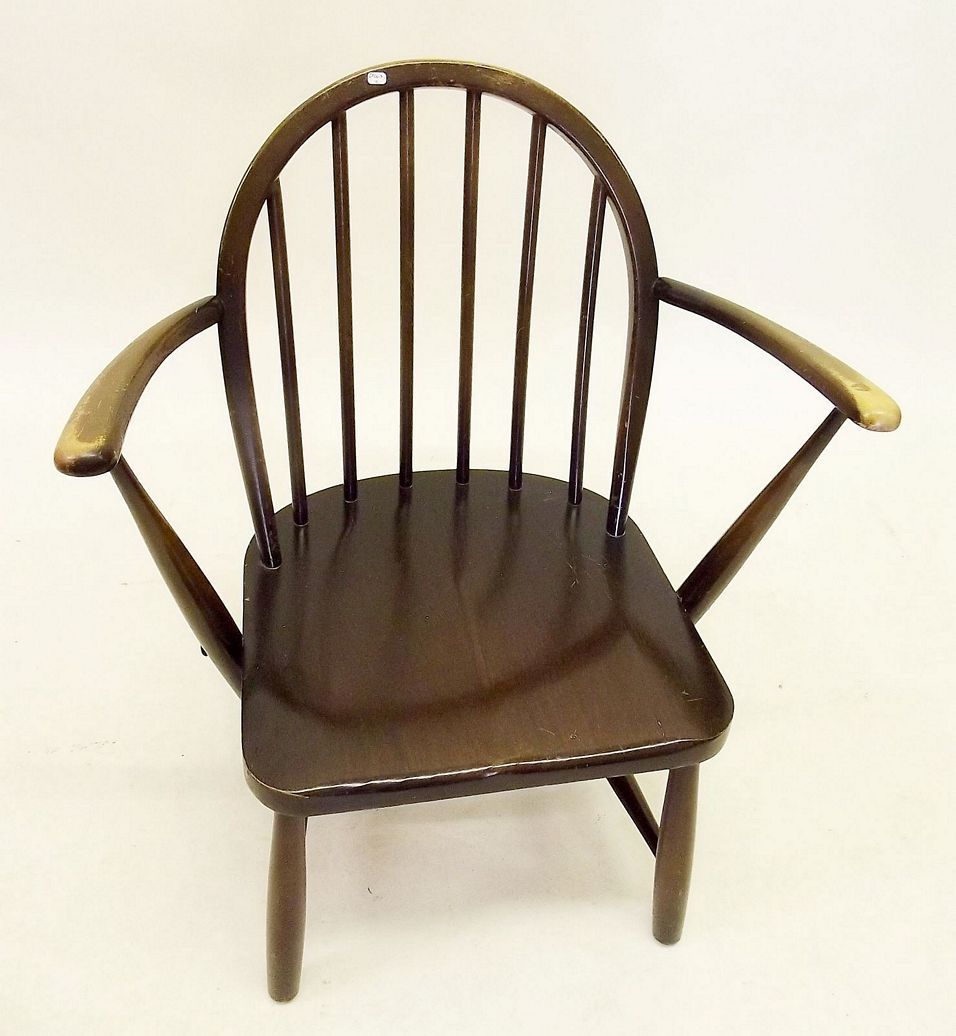 An Ercol stick back child's chair