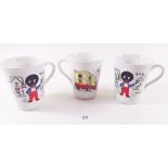 Three Robertson Jam mugs