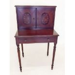 A reproduction bonheur de jour style ladies desk