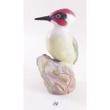 A Royal Worcester woodpecker - B249