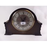 A Smiths 1930's oak mantel clock