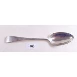 A Georgian Scottish tablespoon, Edinburgh