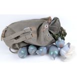 Assorted pigeon decoy equipment comprising: 4 x 4m and 2 x 1.5m camo nets; 20 shell decoys; 5 full