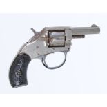 .22 Harrington & Richardson, 7 shot double action revolver, 1,5/8 ins octagonal barrel stamped H & R