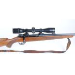 .270 Dicksons of Edinburgh, bolt action sporting rifle with five shot magazine, blade foresight,