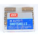 20 x .45 CCI Auto shot shells