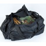 Travelling bag of shooting clothes including camo