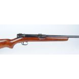 .22 Winchester Model 74, semi automatic, tube magazine, scope blocks, no.103692. This Lot requires a