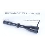 2.5-10 x 56 Schmidt Bender rifle scope - boxed No. 67849