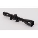 4 x 40 Nikko Stirling Mountmaster scope with 11mm roll off mounts