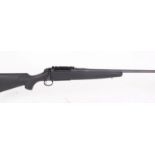 .243 Remington Model 715, bolt action, five shot magazine, threaded for moderator, fitted scope