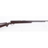 .22 (smooth) Stevens Model 87T, semi automatic, 24 ins barrel, tubular magazine, pistol grip