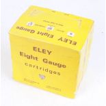 25 x 8 bore Eley Eight Gauge, 80mm, 57 gm cartridges