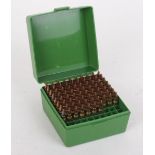 77 x .223 (rem) reloaded cartridges. This Lot requires a Section 1 Licence