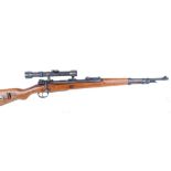 8 x 57mm Yugoslavian Mauser Model K98, bolt action rifle in original sniper specification, with