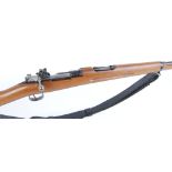 6.5mm Swedish Mauser by Husqarvna , bolt action rifle dated 1943, in original specification with
