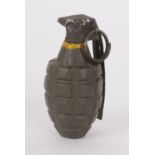 WW II. U.S. pineapple hand grenade (inert)