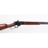 .45-70 Marlin Model 1895, lever action rifle with 25,1/2 ins heavy octagonal barrel, Lyman sights,