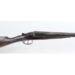 12 bore boxlock non ejector by Walter Betts, 28 ins barrels, 14,1/2 ins straight hand stock, no.