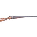 12 bore boxlock non ejector, English, 28 ins barrels, ic & 3/4, 14,1/4 ins straight hand stock, no.