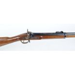 .577 Percussion Parker Hale Enfield Pattern 58 Naval rifle, 33 ins two band barrel, blade and