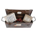 Ammo box with large quantity of collectors cartridges