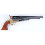 9mm Colt Army (replica) blank firing revolver.   This Lot is offered for the purposes of