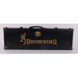 Browning aluminium gun case (black) with foam fitted interior for 30 ins barrels