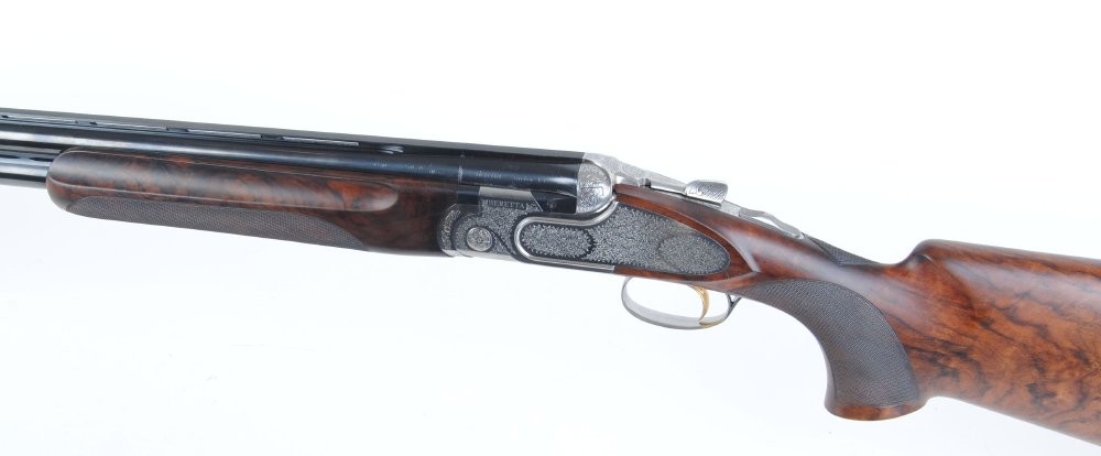 12 bore Beretta DT10 Trident EELL, over and under, ejector, 30 ins barrels, full & ic, modified