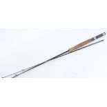 7ft 6 ins Shakespeare Sigma Supra, 2 pc. carbon fly rod, #5-6