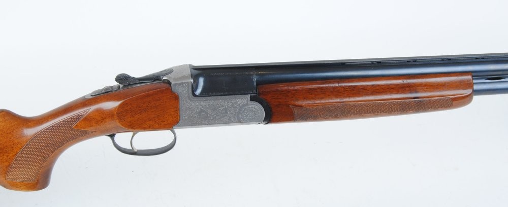 12 bore Breda, over and under, 27,1/2 ins barrels, 1/4 & 3/4, ventilated rib, 70mm chambers,