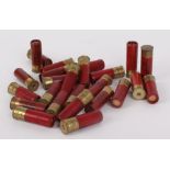 25 x 8 bore Eley  cartridges, various shot sizes