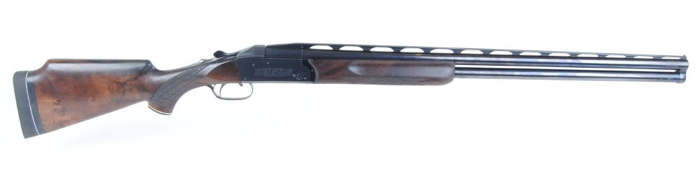 12 bore Krieghoff Model 32, over and under, ejector, 30 ins barrels, full & full, high ventilated - Image 3 of 3