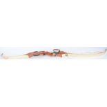 Marksman TS4, one piece laminate recurve target bow, draw weight 38/28, with cover