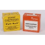 50 Collectors cartridges by Evans Pall Mall and John Eastaff