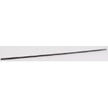 Rosewood two piece cleaning rod for .410 or big bore rifle, 33,1/2 ins