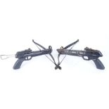 Two pistol crossbows