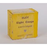 25 x 8 bore Eley Kynoch, 4 shot cartridges