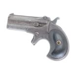 .41 (rf) Remington, over and under derringer, top rib stamped Remington Arms Co. Ilon NY, black