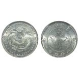 Kwangtung Province, Silver 20cents, 1890,