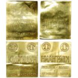 Vietnam, 2 gold pieces, labelled 'Kim Thahn' (5grams) and 'Kim Tin' (7grams) respectively, many