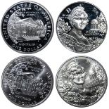 USA, two Silver $1, 1999,