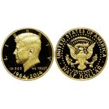 USA, Gold Half Dollar, 2014,