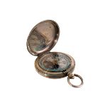 Of Military Interest: a WWI Royal Flying Corps pocket compass, marked with broad arrow 1917