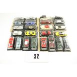 1:43 Del Prado Collection, including Honda NSX, MGB, Alfa Romeo Giulietta, Lancia Stratos, Austin