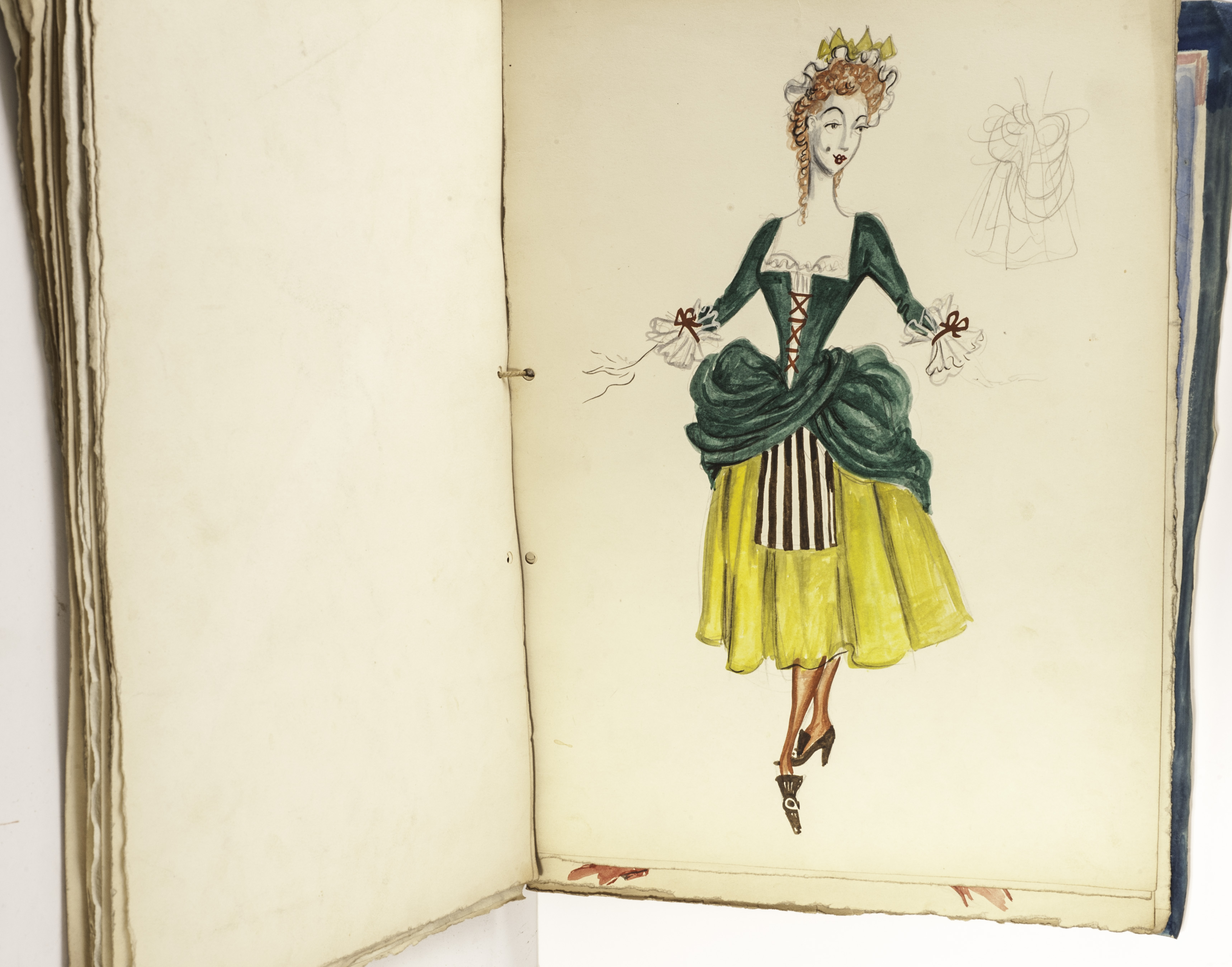 William Chappell (1907-1994) a good group of various theatre production sketch and costume designs - Image 6 of 10