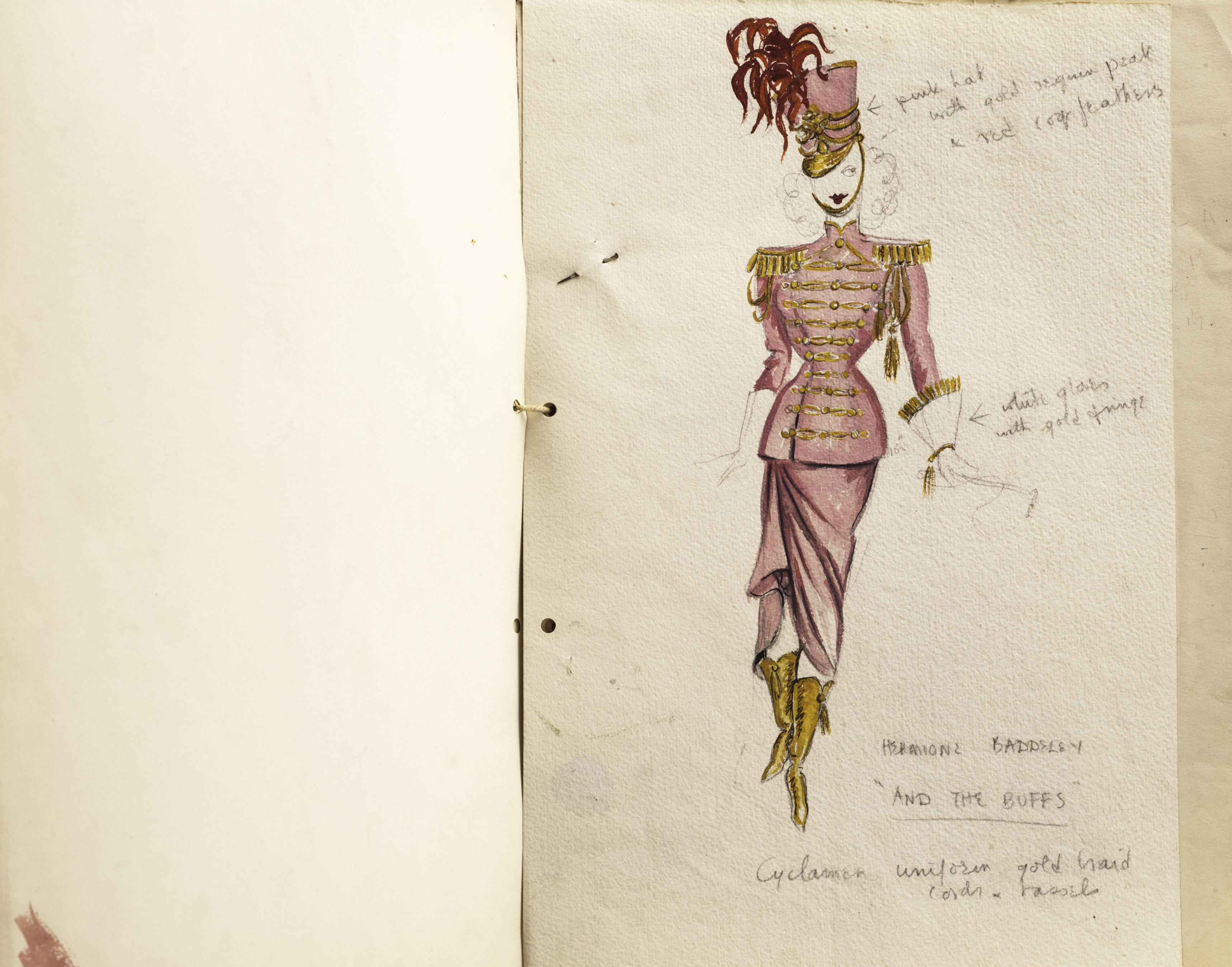 William Chappell (1907-1994) a good group of various theatre production sketch and costume designs - Image 10 of 10